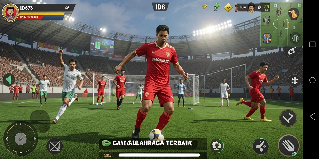 Tampilan gameplay menarik dari ID678 yang penuh aksi.