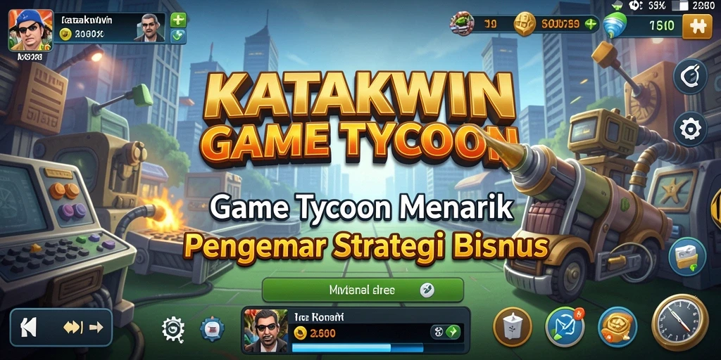 Tampilan gameplay KATAKWIN yang seru dan mendidik.