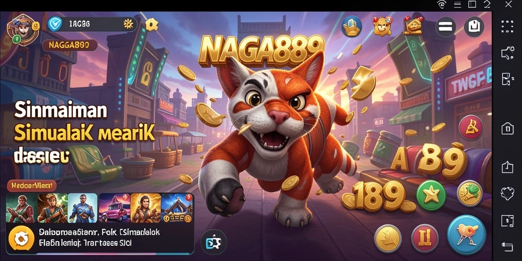 Tampilan gameplay menarik dari NAGA889 dengan elemen simulasi yang mendalam.