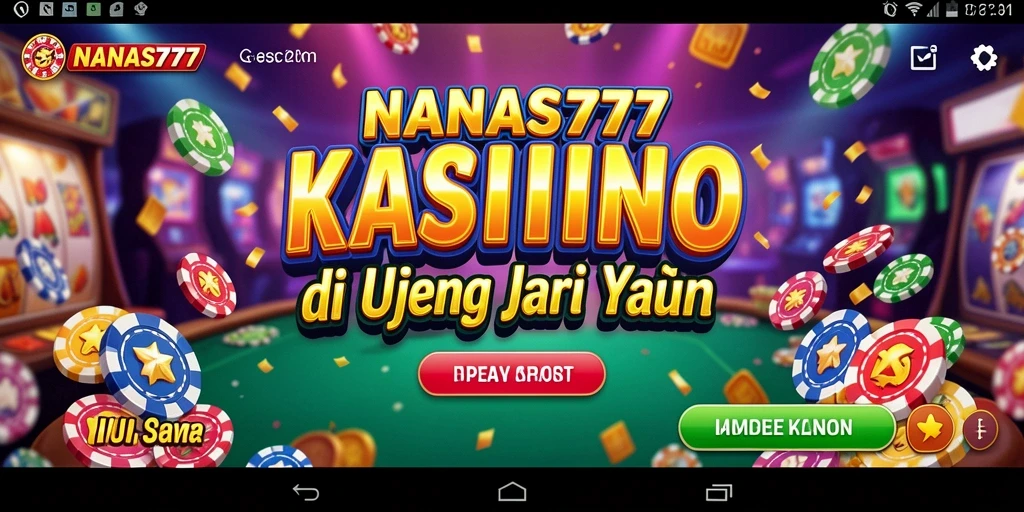 Tampilan menarik dari permainan Kasino NANAS777 yang mengasyikkan.