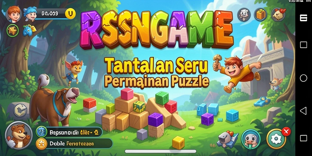 Tampilan gameplay RSNGAME yang seru dan menantang.
