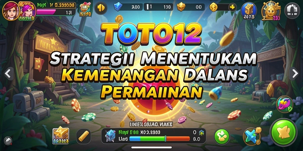 Tampilan gameplay menarik dalam game strategi TOTO12.