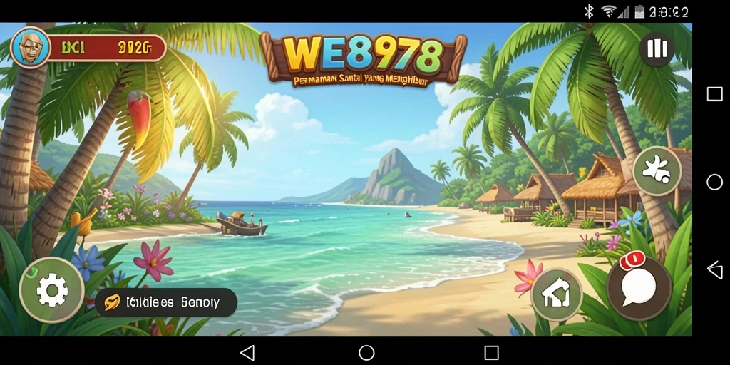 Tampilan menarik dari gameplay santai WE878 dengan berbagai level menyenangkan.